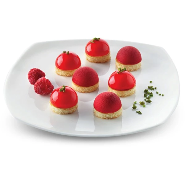 Muffinsforme & Silikoneforme Silikomart – Halvkugle Form (24 Halvkugler) 2 Muffinsforme & Silikoneforme Silikomart – Halvkugle Form (24 Halvkugler) - Billede 2