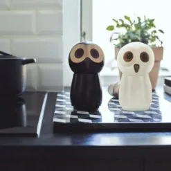 Salt Og Peber Spring Copenhagen Sneuglen Saltkværn -Køkkenudstyr Spring Copenhagen Sneuglen saltkvaern Peberuglen peberkvaern 1